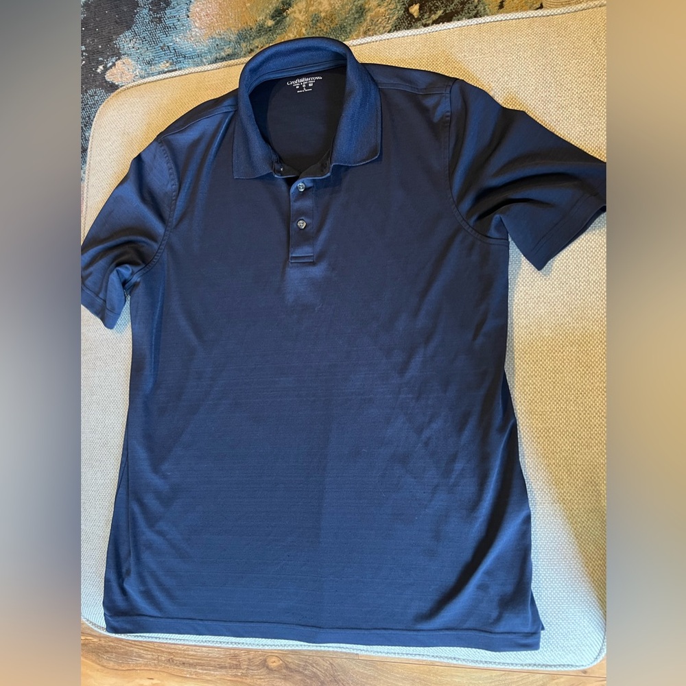 Croft & Barrow Deep Blue Polo Shirt